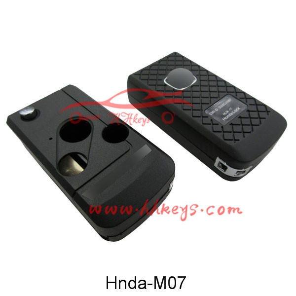 China Cheap price Car Key Cover Silicone -
 Honda 3 Button Modified Flip Key Shell No Buttons – Hou Hui