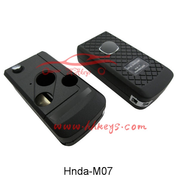 Honda 3 Button Modified Flip Key Shell No Buttons