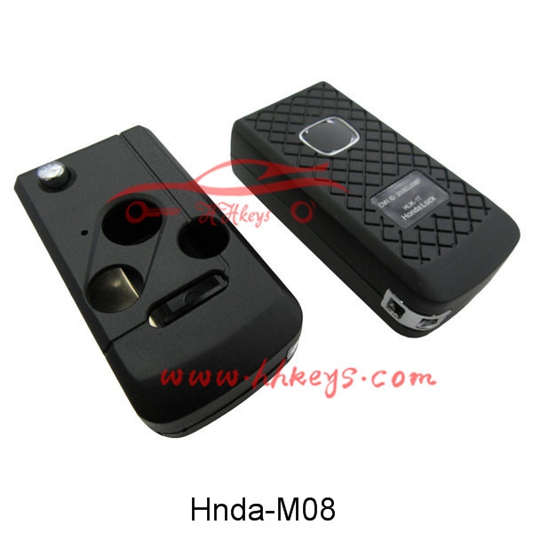 Honda 3+1 Button Modified Flip Key Shell No Buttons