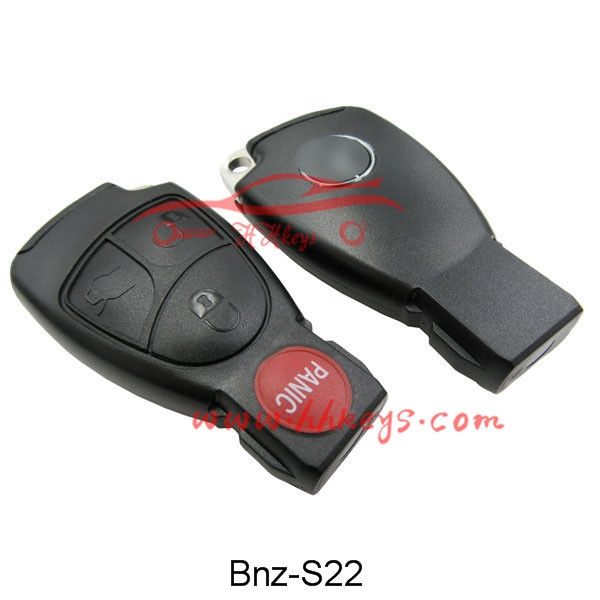 Benz 3 + 1 Tombol Pintar remote Key Fob