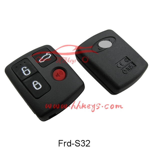 Ford 3+1 Buttons Remote key shell