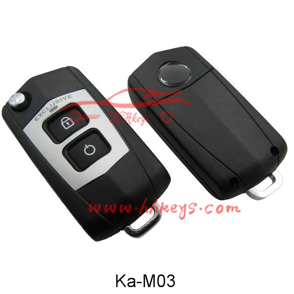 Discount Price Tpx5 Transponder -
 Kia Soul 2 Buttons Modified Flip Key Shell (HYN6) – Hou Hui