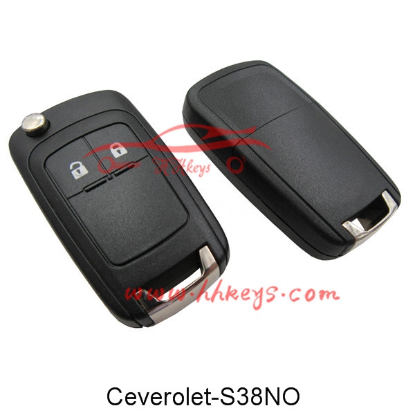 One of Hottest for Safe Opening Tools -
 Chevrolet 2 Buttons Flip Key Shell No Logo – Hou Hui