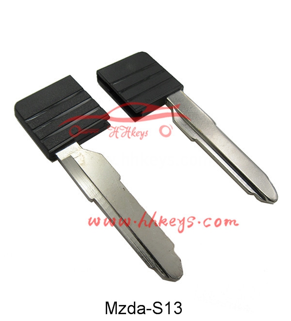 Mazda Smart Card Emergency Key Blade Valet Key For Smart Card