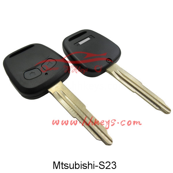 professional factory for 4d Transponder Chip -
 Mitsubishi 2 Buttons Remote key shell – Hou Hui