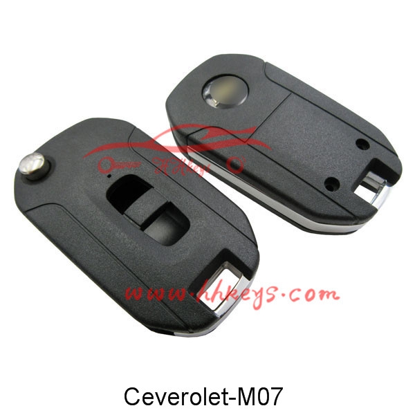Chevrolet Captiva 2 Buttons Modified Flip Key With Left Blade No Button