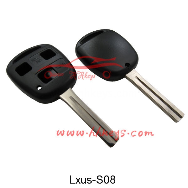 Lexus 3 Button Remote Key Shell With TOY48 Blade No Logo(Short)