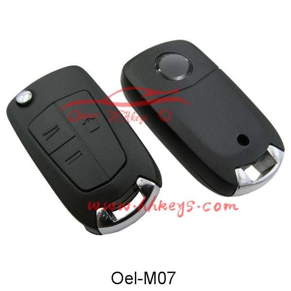 Opel 3 Button Փոփոխված Շրջել Remote բանալի չգրառված (HU100)