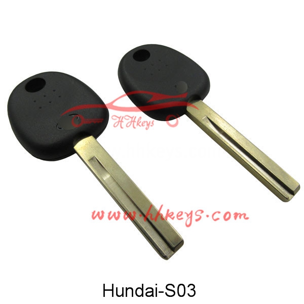 Discount Price Key Duplicate Machine -
 Hyundai Transponder key shell with logo – Hou Hui