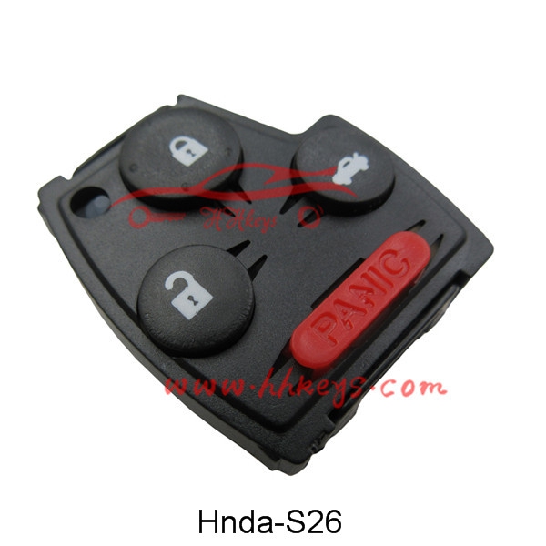 Factory Supply Cheap Car Keys -
 Honda 3+1 Buttons Inner Remote Case – Hou Hui