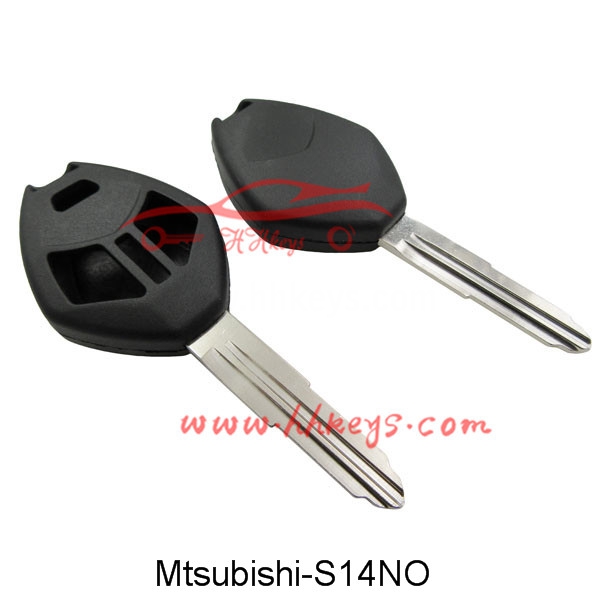 Mitsubishi 2+1 Buttons Remote Key Shell With Right Blade(No Logo,No Button)