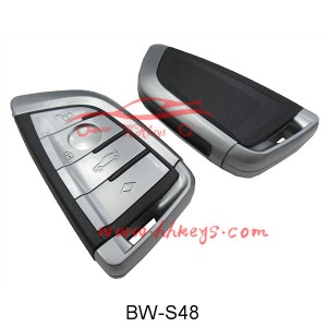 Big Discount Auto Cn3 Transponder Chip -
 BMW 4 Button Black Smart Key Shell – Hou Hui