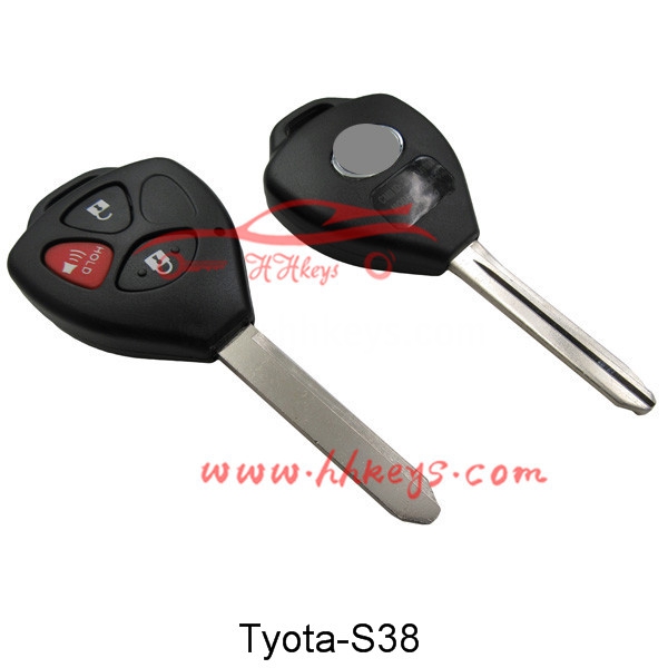 High PerformanceAutomatic Key Cutting Machine -
 Toyota 2+1 Buttons Remote key shell – Hou Hui