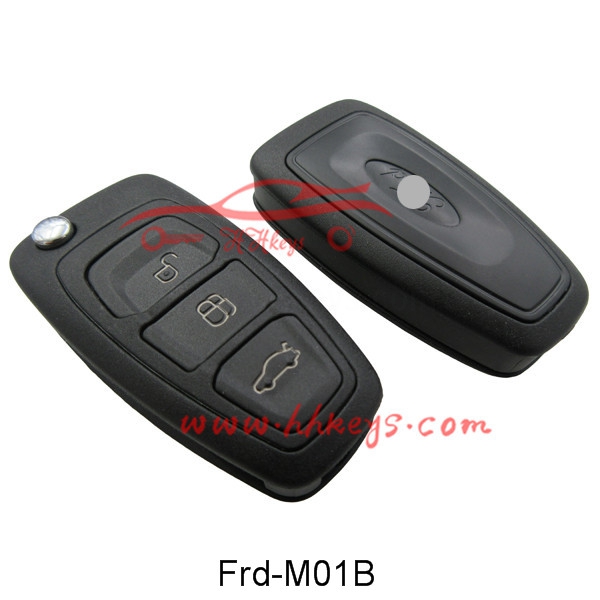 Factory making Id48 Chip For Vw Can System -
 Ford Focus 3 Buttons Modified Flip Key Shell – Hou Hui