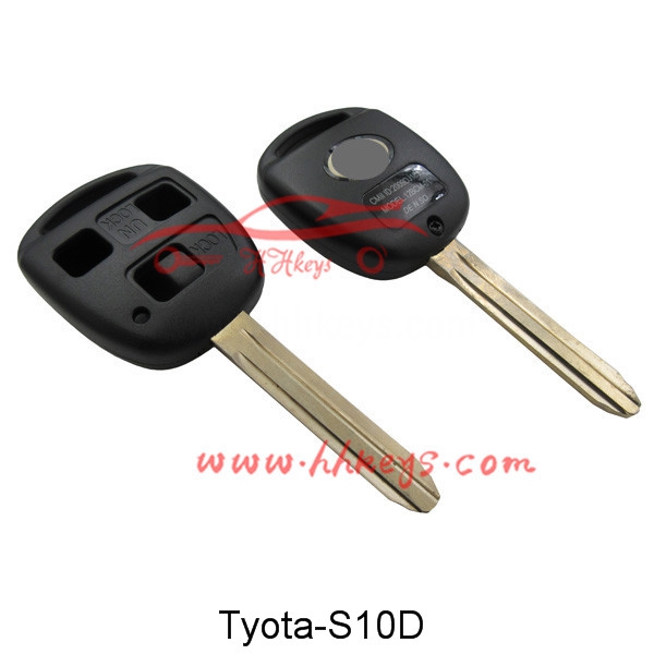 Toyota 3 Buttons Remote key shell