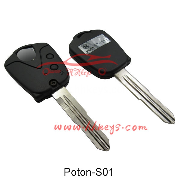 Proton 2 Mga Pindutan Remote key Fob Sa Kanan Blade