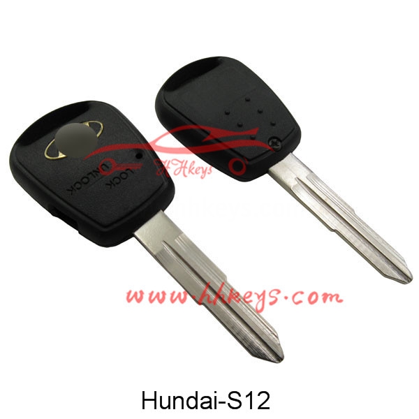 Hyundai 1 Button Remote Key Shell With Hyn10 Blade