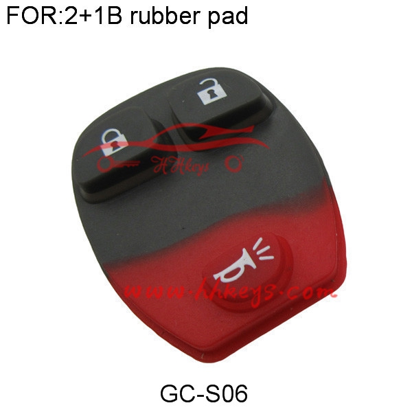 GMC 2 + 1 Buttons Rubber Pad