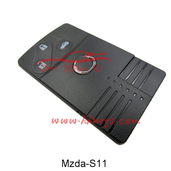 Mazda 3 Button Smart Key Card Shell