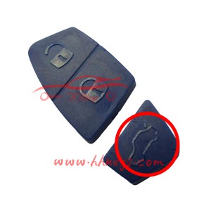 Fiat 3 tasti di gomma Pad (blu)