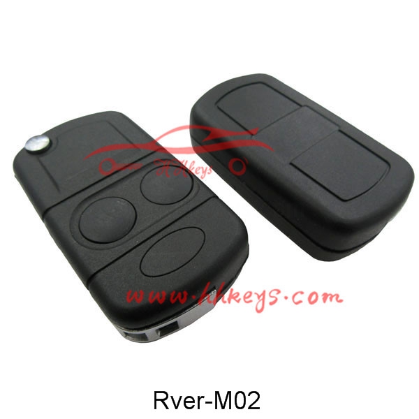 Land Rover Freelander 2 Button Modified Flip Key Shell