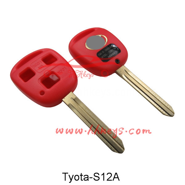 Wholesale Discount 4d60 Transponder Chip -
 Toyota 3 Buttons Remote key shell – Hou Hui