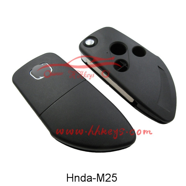 Lamborghini Style Honda 3 Buttons Modified Flip Key Shell No Buttons