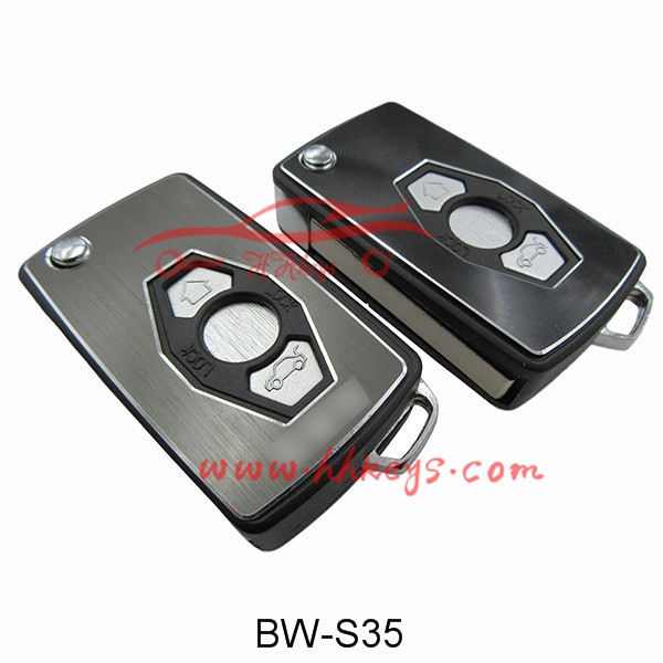 China Cheap price Car Key Cover Silicone -
 BMW 3 Button Modified Flip Key Shell (HU92) – Hou Hui