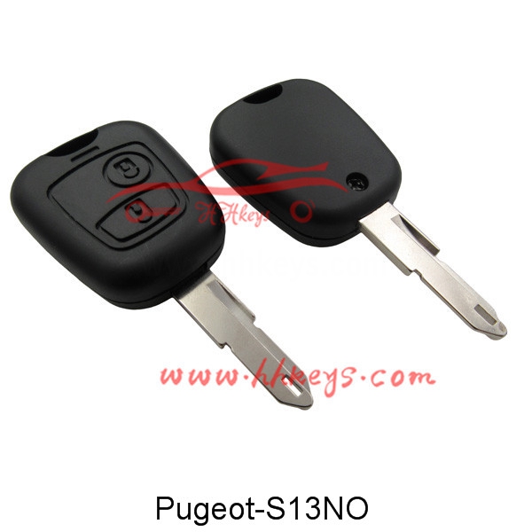 Best-Selling Key Machine -
 Peugeot 206 2 Button Remote Key Blank No Logo – Hou Hui