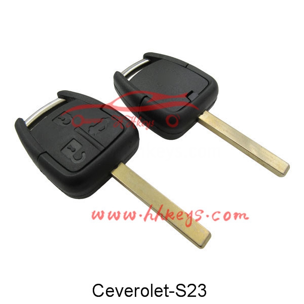 Wholesale Car Key Programming Tool -
 Chevrolet 3 Buttons Remote key shell – Hou Hui