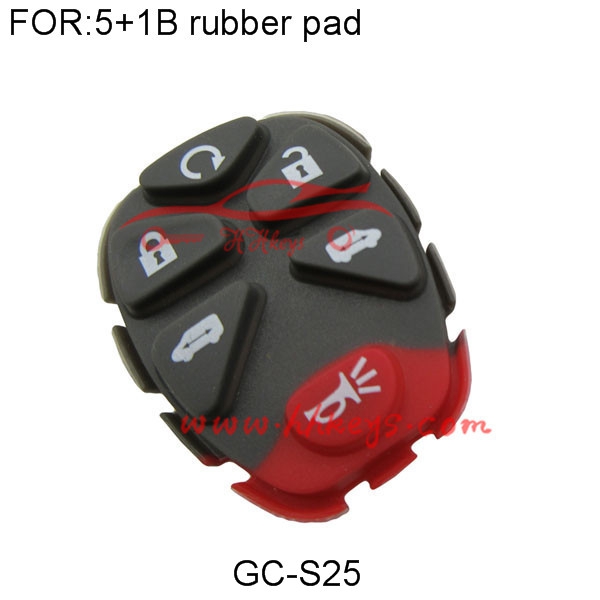 GM 5+1 Buttons Rubber Pad