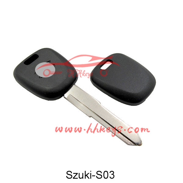 Suzuki Transponder Ignition Key Shell (HU133R Blade)