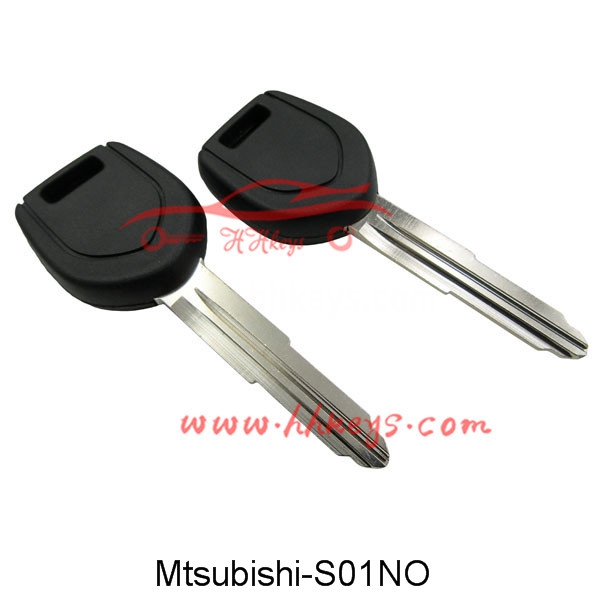 Mitsubishi Transponder Key Shell With Right Blade No Logo