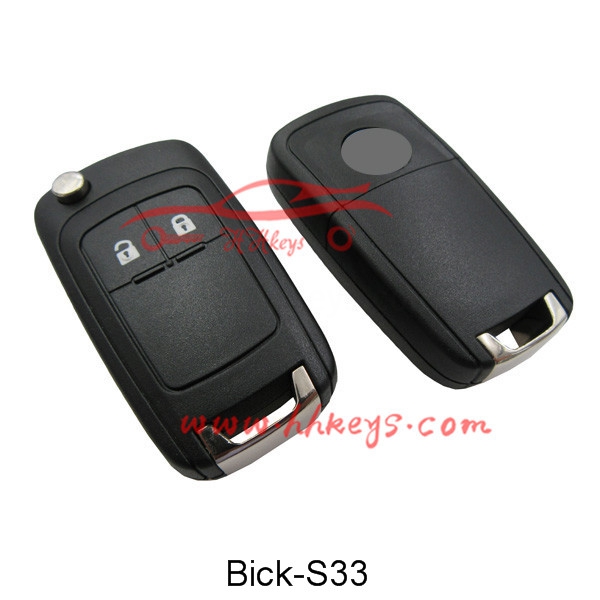 Buick 2 Buttons remote key shell With Screw