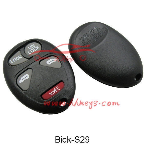 Buick 4 + 1 Buttons Remote əsas shell