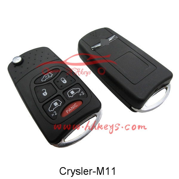 Chrysler 5+1 Buttons Remote key shell