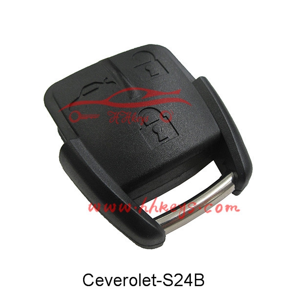 Chevrolet 3 Button Remote Key Part With Sticker(With Battery Place)