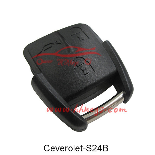 Leading Manufacturer for Car Key Transponder Chip -
 Chevrolet 3 Button Remote Key Part With Sticker(With Battery Place) – Hou Hui