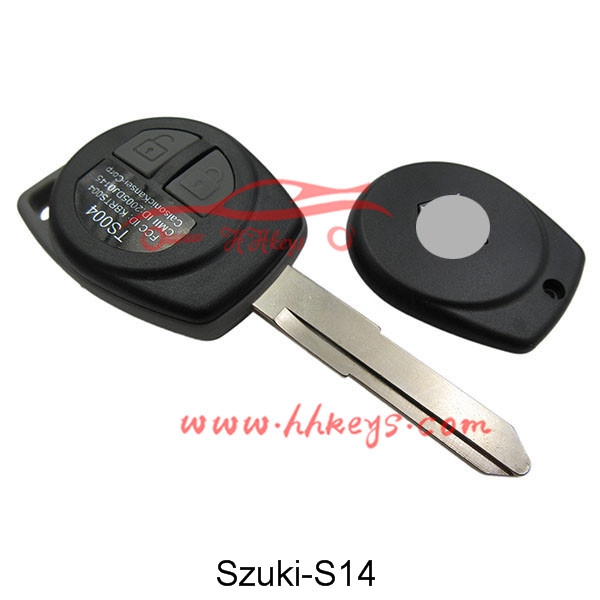 Suzuki Swift 2 Button Remote Key Fob (HU133R Blade)