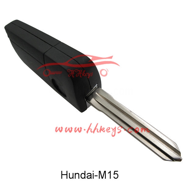 factory Outlets for Key Copying Machine -
Hyundai 3 Buttons modified flip key shell – Hou Hui detail pictures