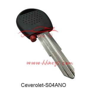 Chevrolet Evio Transponder Key Shell With Right Blade Without Logo