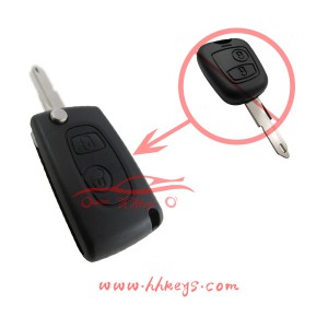 China Cheap price Car Key Cover Silicone -
 Peugeot 2 Button Modified Folding Key Shell (NE72 Blade) – Hou Hui