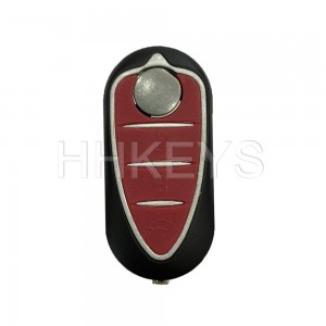 3 Button Flip Remote Key Case For Alfa Romeo With SIP22 Blade