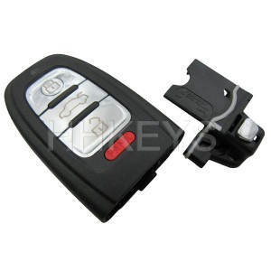 3+1 Buttons Smart Key Shell For Audi Q5