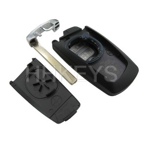 4 Buttons Smart Car key Shell For BMW