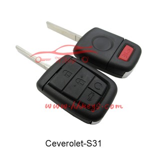 Cheverolet 4+1 Buttons Key Shell Head With GM45 Blade With Logo