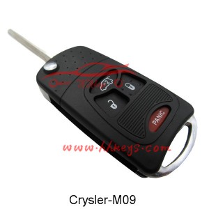 Chrysler 3+1 Buttons Modified Flip Key Shell