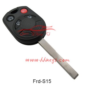 Ford 3+1 Buttons Remote Key Shell With Hu101 Blade