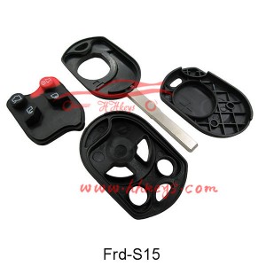 Ford 3+1 Buttons Remote Key Shell With Hu101 Blade