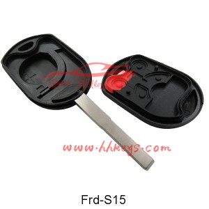 Ford 3+1 Buttons Remote Key Shell With Hu101 Blade